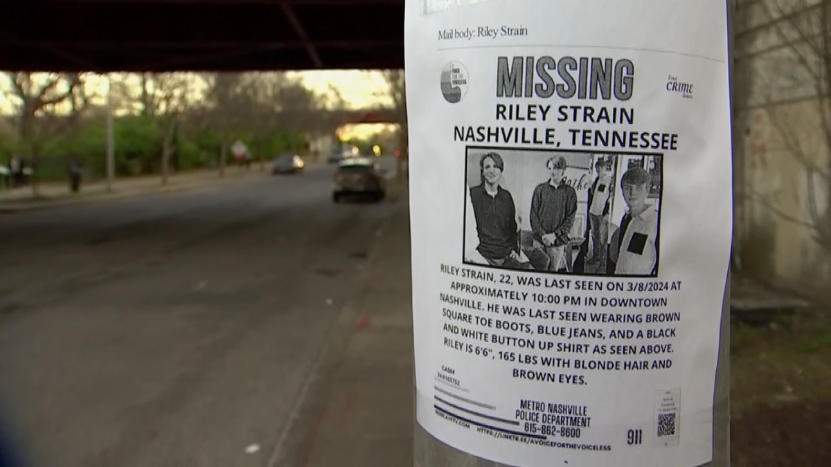 Body of Riley Strain recovered from river near Nashville, police say