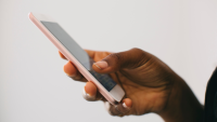 Phone in hand