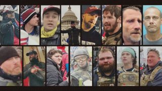 Jan. 6 rioters who are currently held in pre-trial detention. NBC News