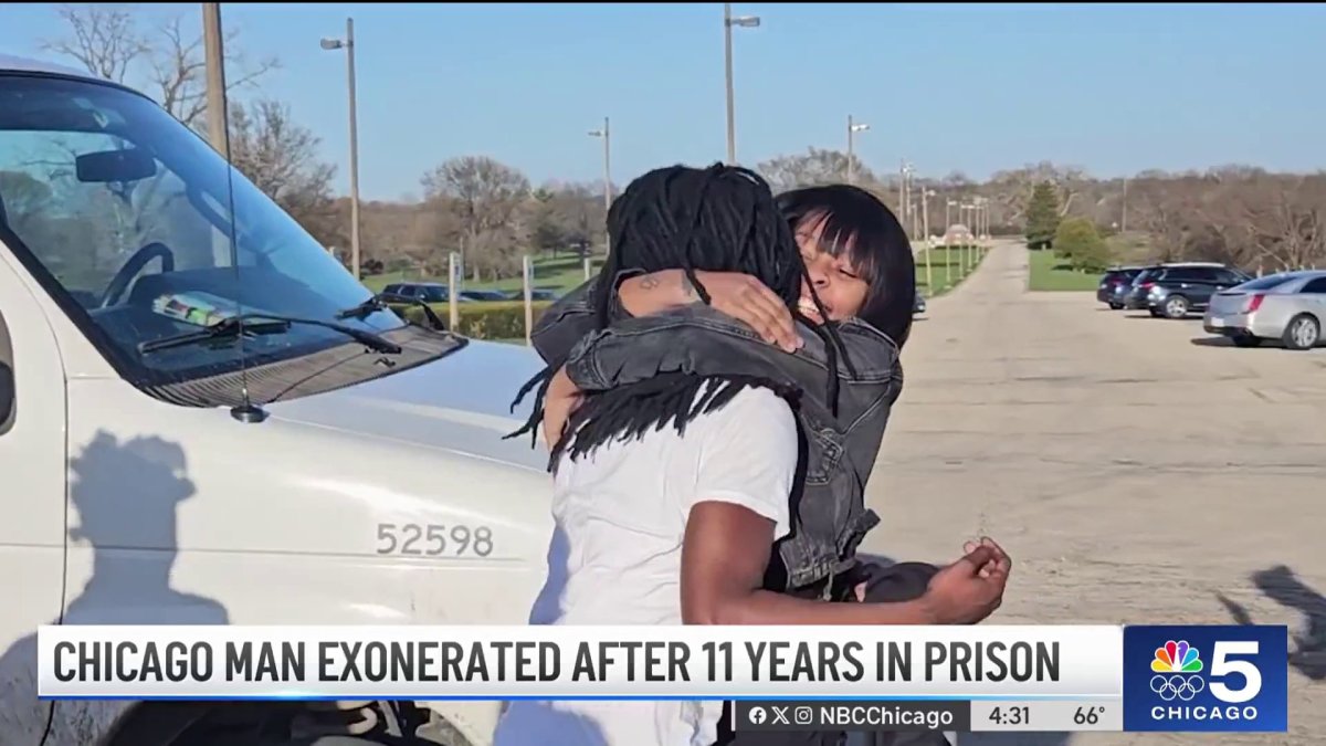 Chicago man freed after spending 11 years in prison for murder he didn ...