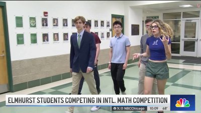 Elmhurst students to compete in international math competition