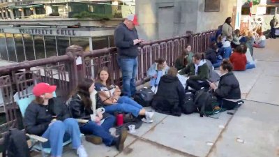 Watch: Maggie Rogers fans line streets around House of Blues, with Rogers herself working the box office