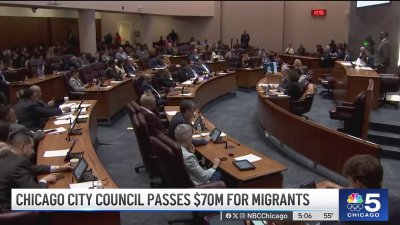 Chicago City Council approves $70 million in migrant funding