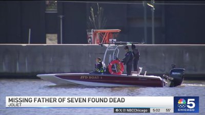 Body of missing Joliet father of 7 found in river, family confirms