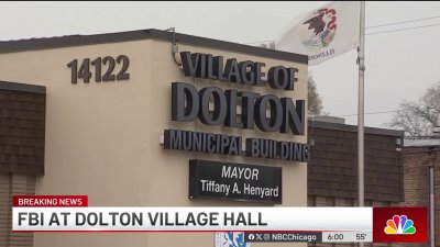 FBI confirms ‘court-ordered law enforcement activity' near Dolton village hall
