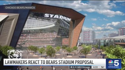 Illinois lawmakers react to Bears' lakefront stadium proposal