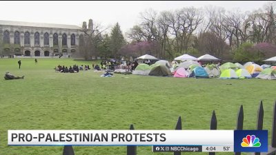 Pro-Palestinian protests, encampment at Northwestern University continues