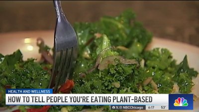 Tips on how to tell people you're adhering to a plant-based diet