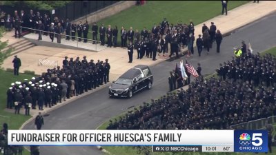 Fundraiser benefits family of fallen Chicago Police Officer Luis Huesca