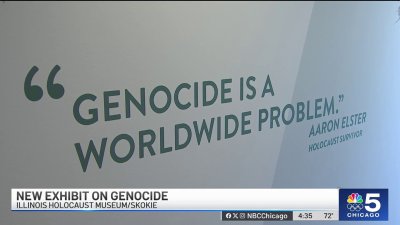 A look inside new exhibit on genocide at Illinois Holocaust Museum