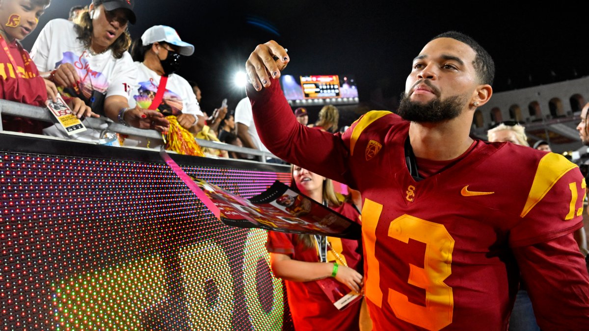 Why Caleb Williams paints his nails NBC Chicago