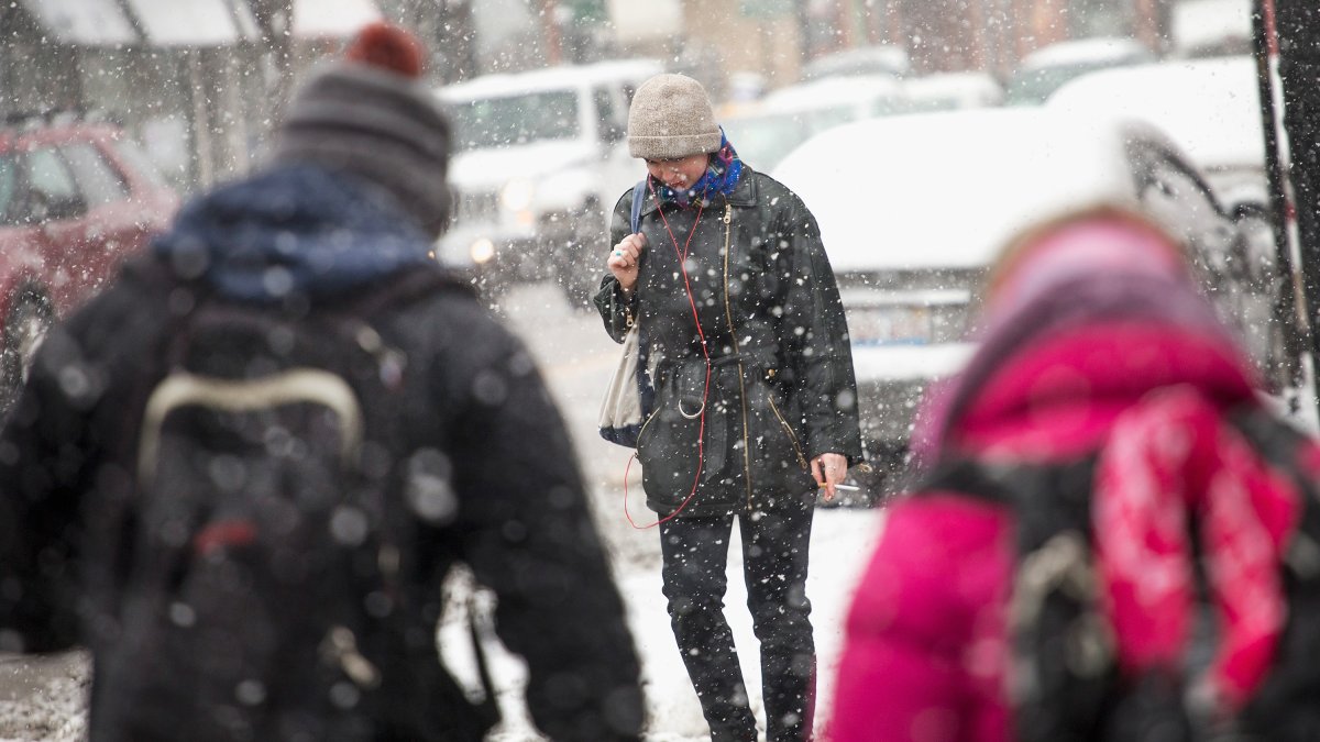 Winter weather advisory in effect with snow for some parts; other areas to see rain-snow mix