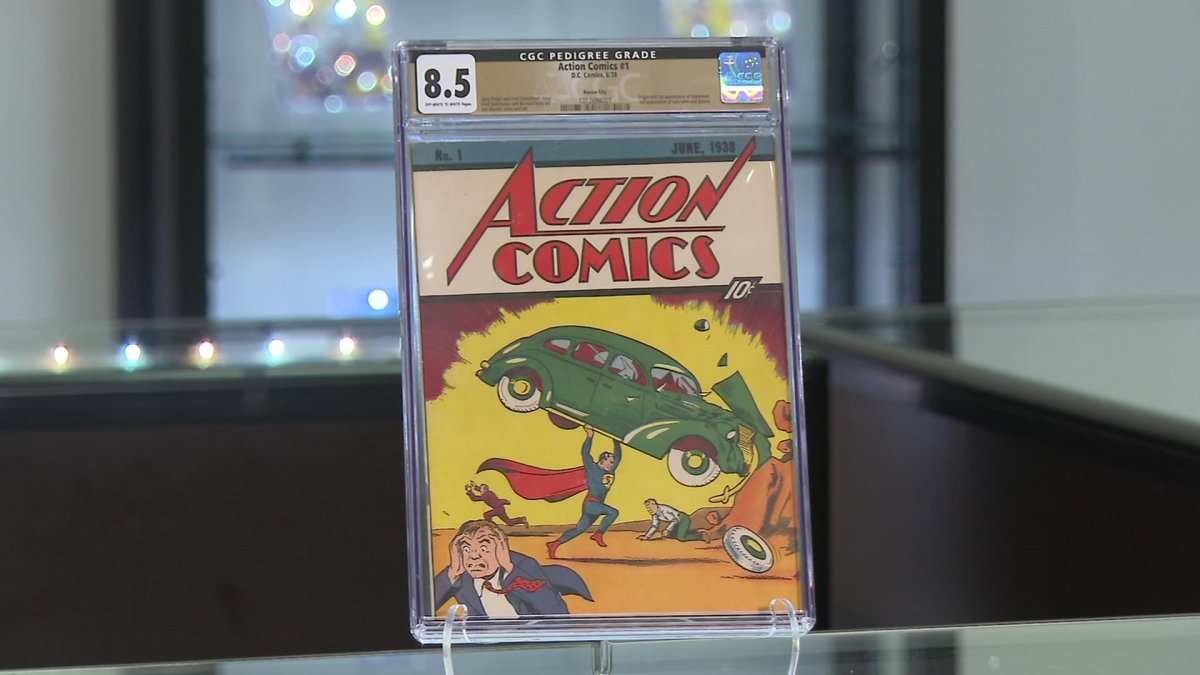 First comic book to introduce Superman sold for $6 million – NBC Chicago - Vimarsana News