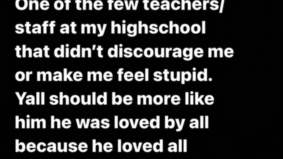 Chance the Rapper posts heartfelt tribute on Instagram to CPS teacher ...
