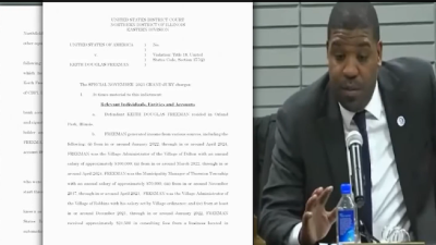 Dolton senior administrator charged in federal court