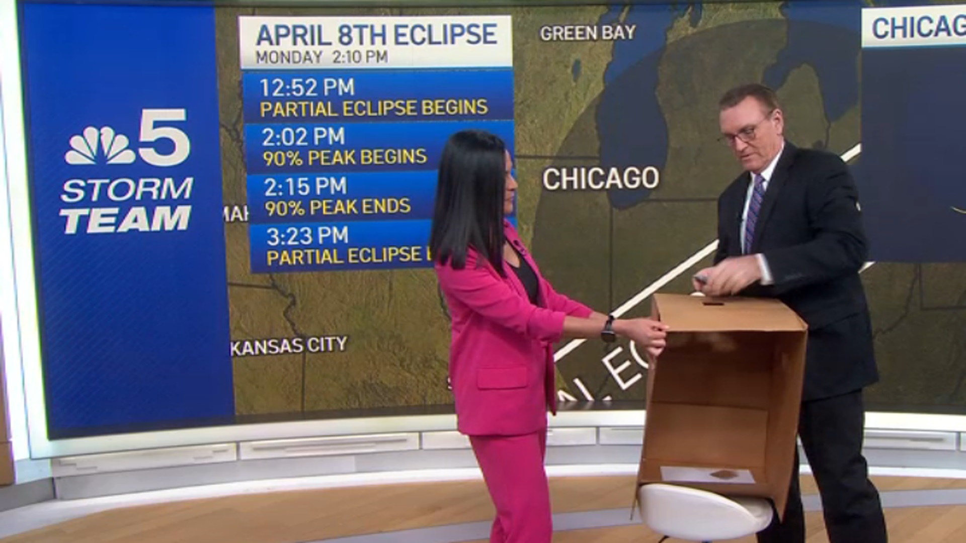 Solar eclipse 2024 Here’s how to make a pinhole box viewer NBC Chicago