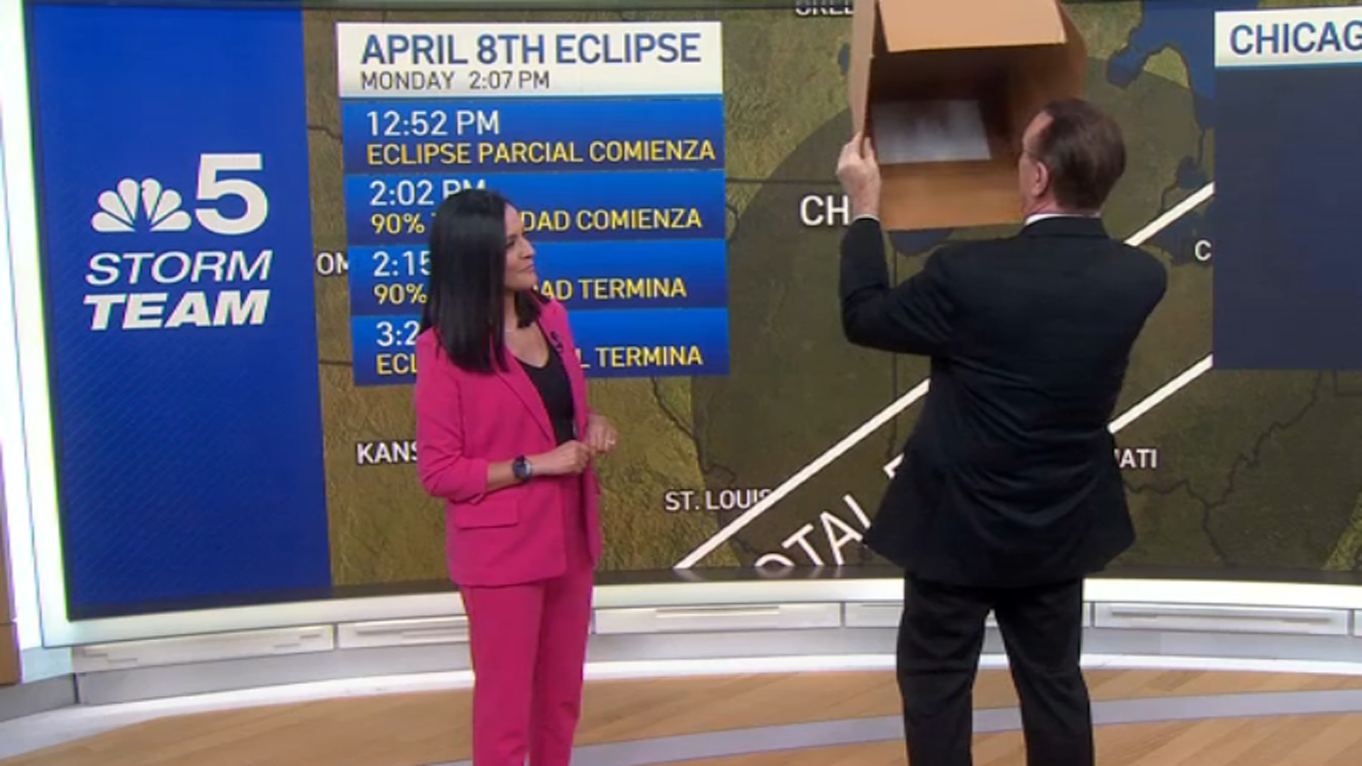 Solar eclipse 2024 Here’s how to make a pinhole box viewer NBC Chicago