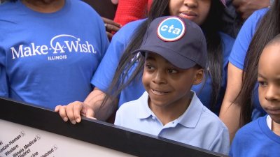Make-a-Wish helps CTA-loving Chicago boy to live out a dream