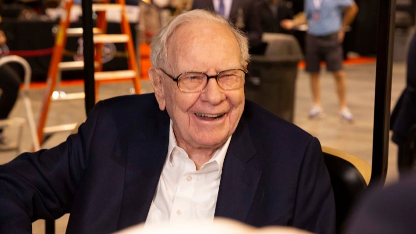 Warren Buffett walks the floor and meets with Berkshire Hathaway shareholders ahead of their annual meeting in Omaha, Nebraska on May 3rd, 2024. 