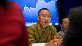 Bhutan’s Prime Minister Tshering Tobgay.