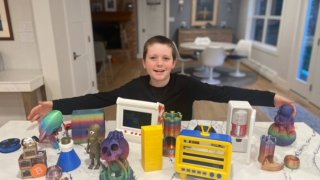 Fourth grader Jacob Heitmann has brought in nearly $2,000 in revenue selling 3D printed toys this year