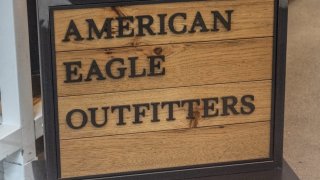 An American Eagle Outfitters store in New York, US, on Monday, May 27, 2024. American Eagle Outfitters Inc. is scheduled to release earnings figures on May 29.