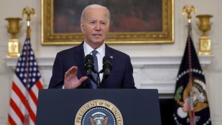 U.S. President Joe Biden delivers remarks on the Middle East in the State Dining room at the White House in Washington, U.S., May 31, 2024.