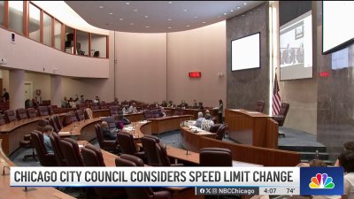 Chicago City Council weighing a change to speed limits on city streets