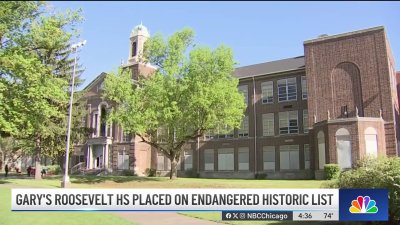 Vacant Gary high school named to exclusive list of endangered historical sites