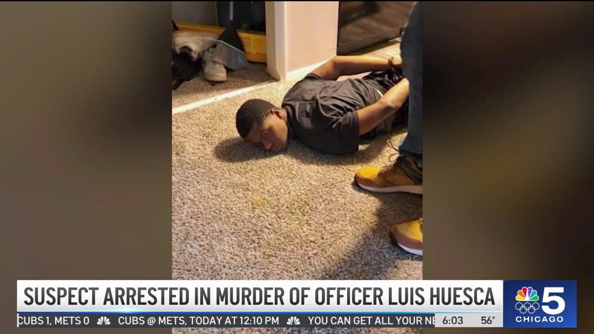 Suspect in killing of CPD officer Luis Huesca to appear in court – NBC ...