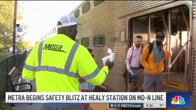Metra launches safety campaign in effort to raise awareness near trains and stations