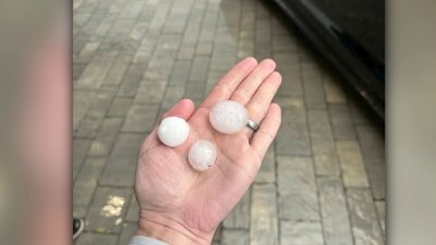 Watch: Video shows ping pong-sized hail in Chicago area