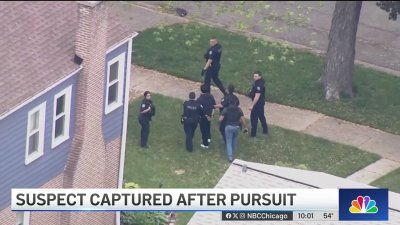 Suspect in Edens Expressway pursuit apprehended in suburban residential area