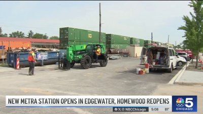 Metra opens new station in Edgewater, debuts renovations at another
