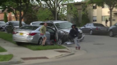 Video shows moment Milwaukee news crew witnesses hit-and-run