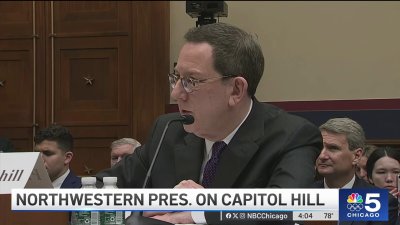 Northwestern University President testifies on antisemitism at Capitol Hill
