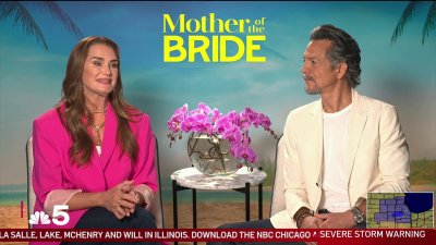 Brooke Shields and Benjamin Bratt discuss Netflix's ‘Mother of the Bride' 