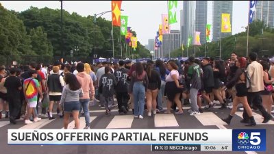 Sueños offering partial refunds after festival impacted by severe weather