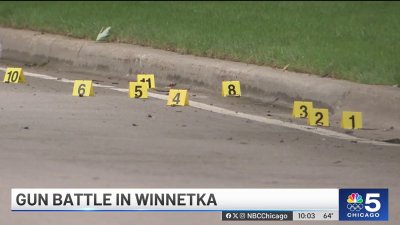 Winnetka homeowner exchanges gunfire with suspect in attempted car theft