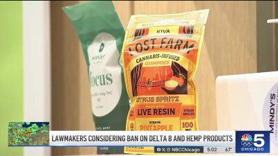 Delta-8, other hemp-based products could be banned under Illinois law