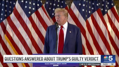 Your questions answered on former President Trump's guilty verdict