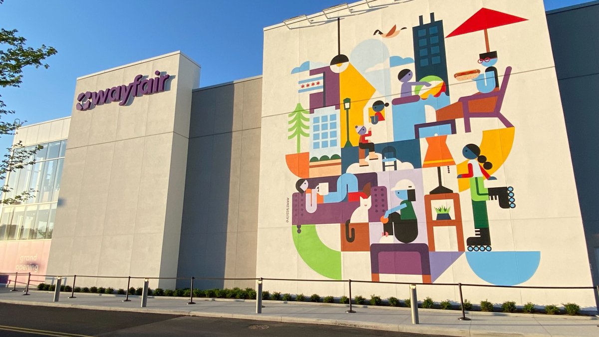 Wayfair store Chicago Firstever physical store opens in Wilmette Thursay NBC Chicago