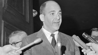 FILE – Dr. Cyril Wecht on Oct. 21, 1969, in Wilkes-Barre, Pa.