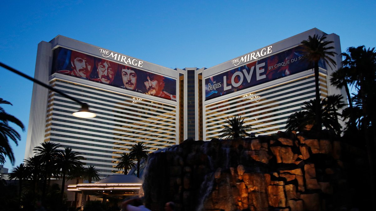 The Mirage casino in Las Vegas is closing NBC Chicago