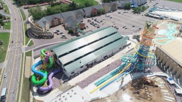 america's new tallest waterslide opens this weekend — not far from chicago