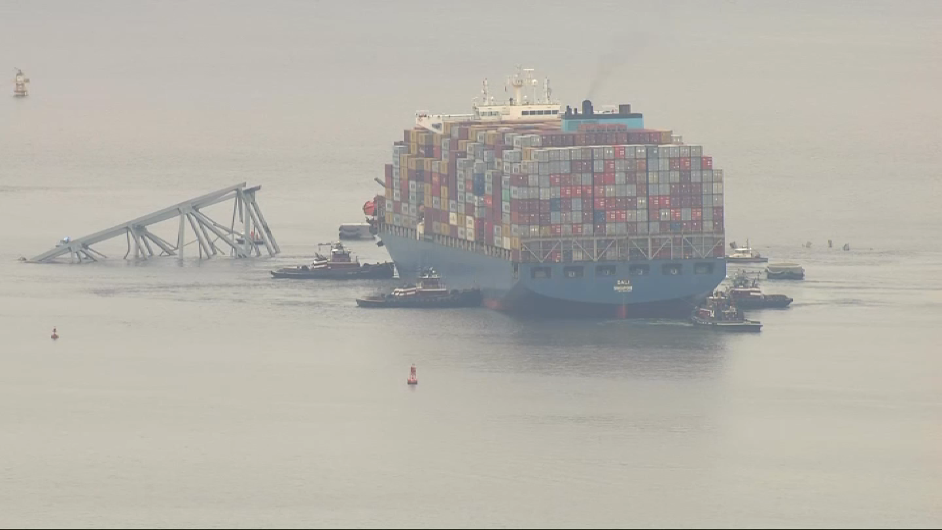 Ship that caused deadly Baltimore bridge collapse to be refloated and moved – NBC Chicago - Vimarsana News
