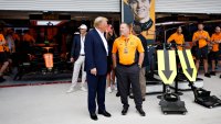 Former President Trump at 2024 F1 Miami Grand Prix