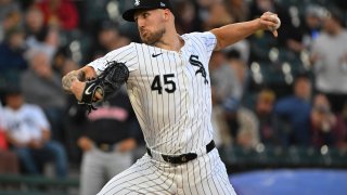 CHICAGO, ILLINOIS – MAY 10: Garrett Crochet #45 of the Chicago White Sox throws a pitch during the fourth inning of a game against the Cleveland Guardians at Guaranteed Rate Field on May 10, 2024 in Chicago, Illinois. (Photo by Nuccio DiNuzzo/Getty Images)