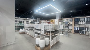 photos: a sneak peek inside wilmette's massive wayfair store opening next week