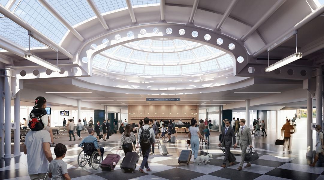 O’Hare Airport renovations: Renderings for new concourse unveiled – NBC ...